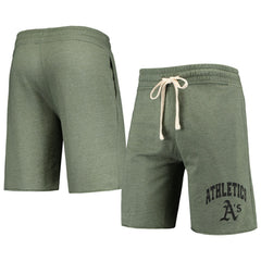 MLB Athletics Concepts Sport Mainstream Tri-Blend Shorts
