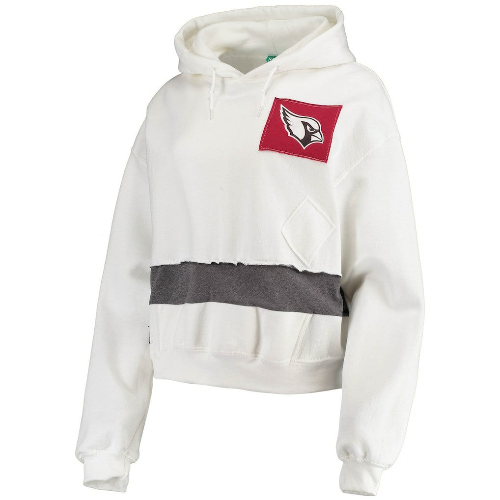 Refried Apparel Women's Sustainable Crop Dolman Pullover Hoodie - Arizona Cardinals