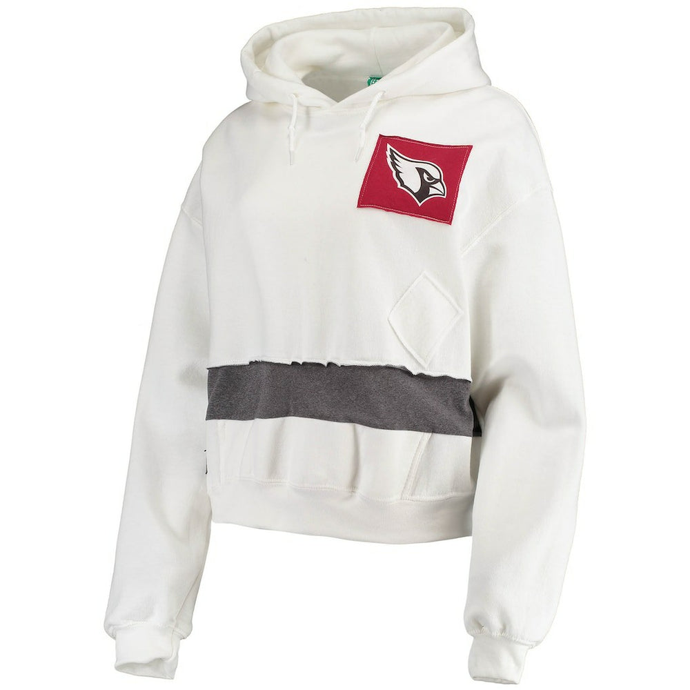 Refried Apparel Women's Sustainable Crop Dolman Pullover Hoodie - Arizona Cardinals