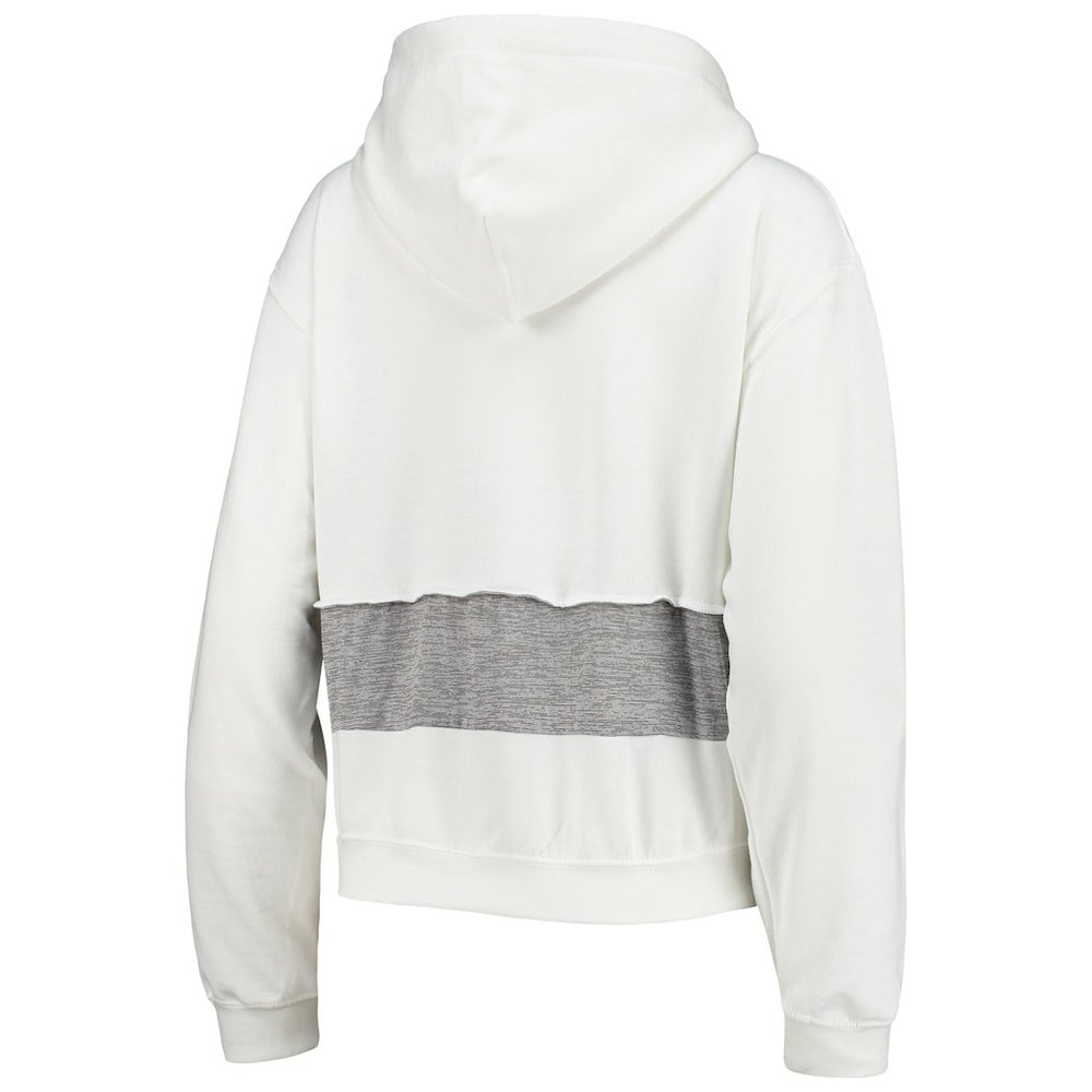 Refried Apparel Women's Sustainable Crop Dolman Pullover Hoodie - Miami Dolphins