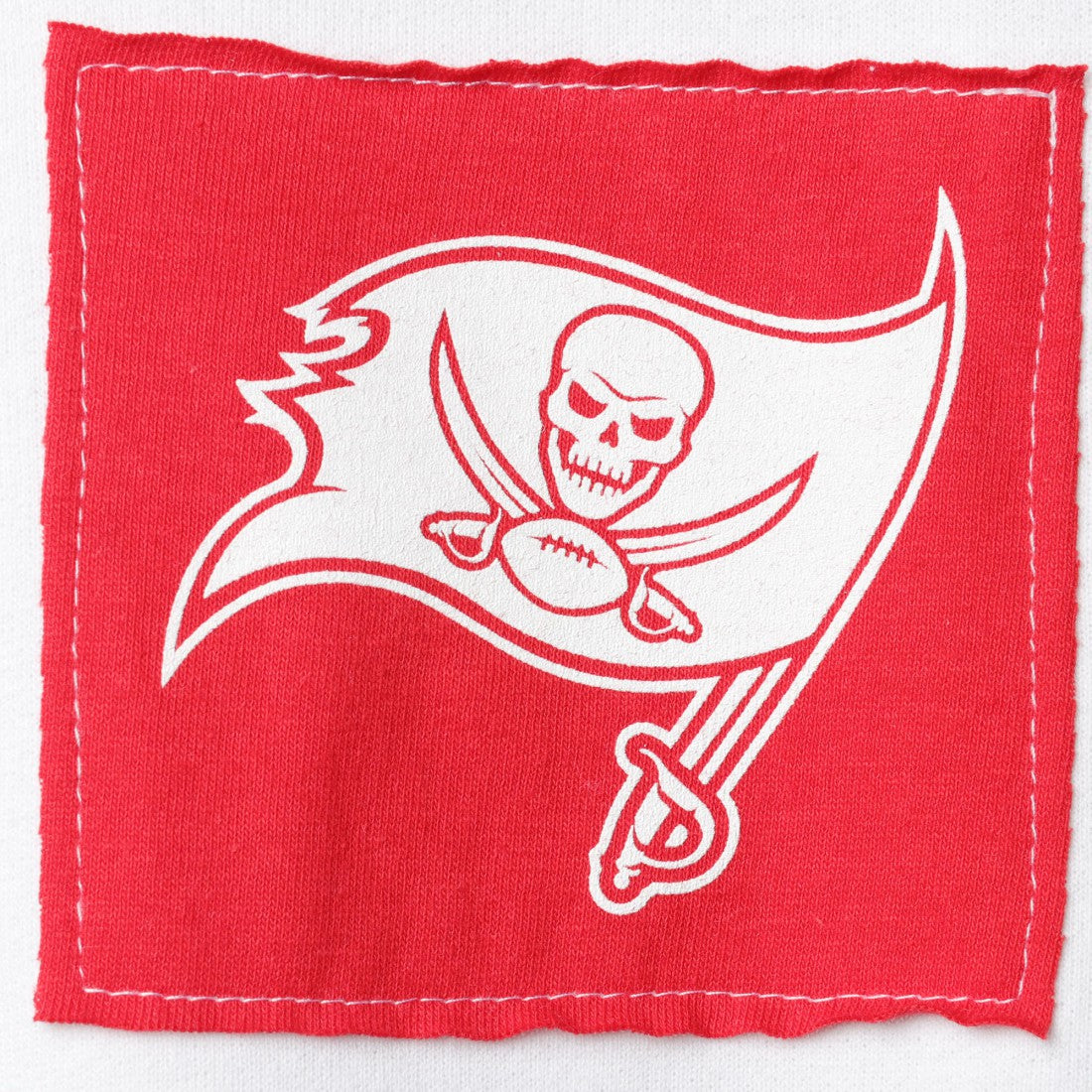 Refried Apparel Women's Sustainable Crop Dolman Pullover Hoodie - Tampa Bay Buccaneers