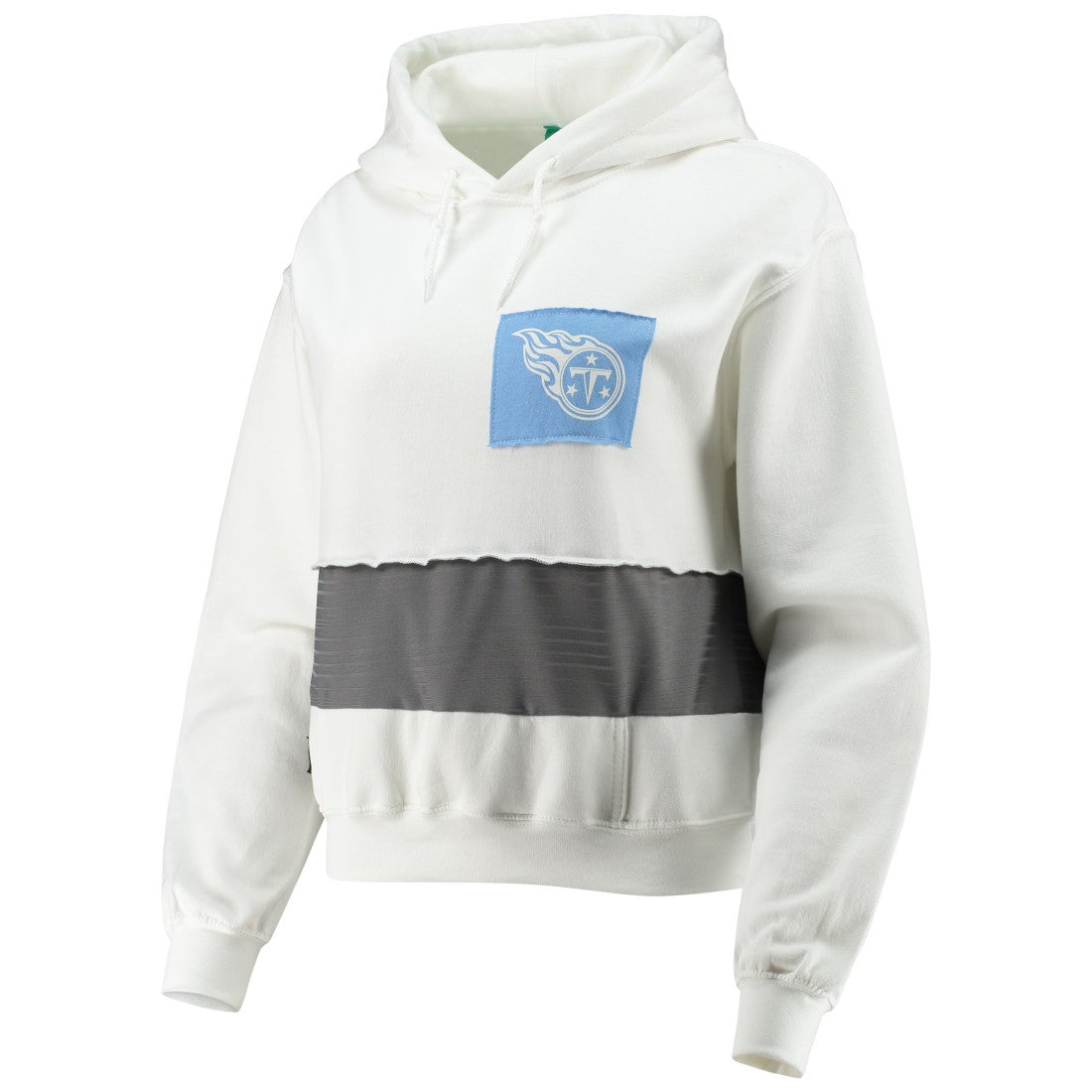 Refried Apparel Women's Sustainable Crop Dolman Pullover Hoodie - Tennessee Titans