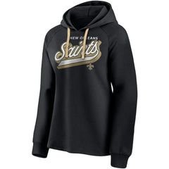 Women's First Contact Raglan Pullover Hoodie - New Orleans Saints