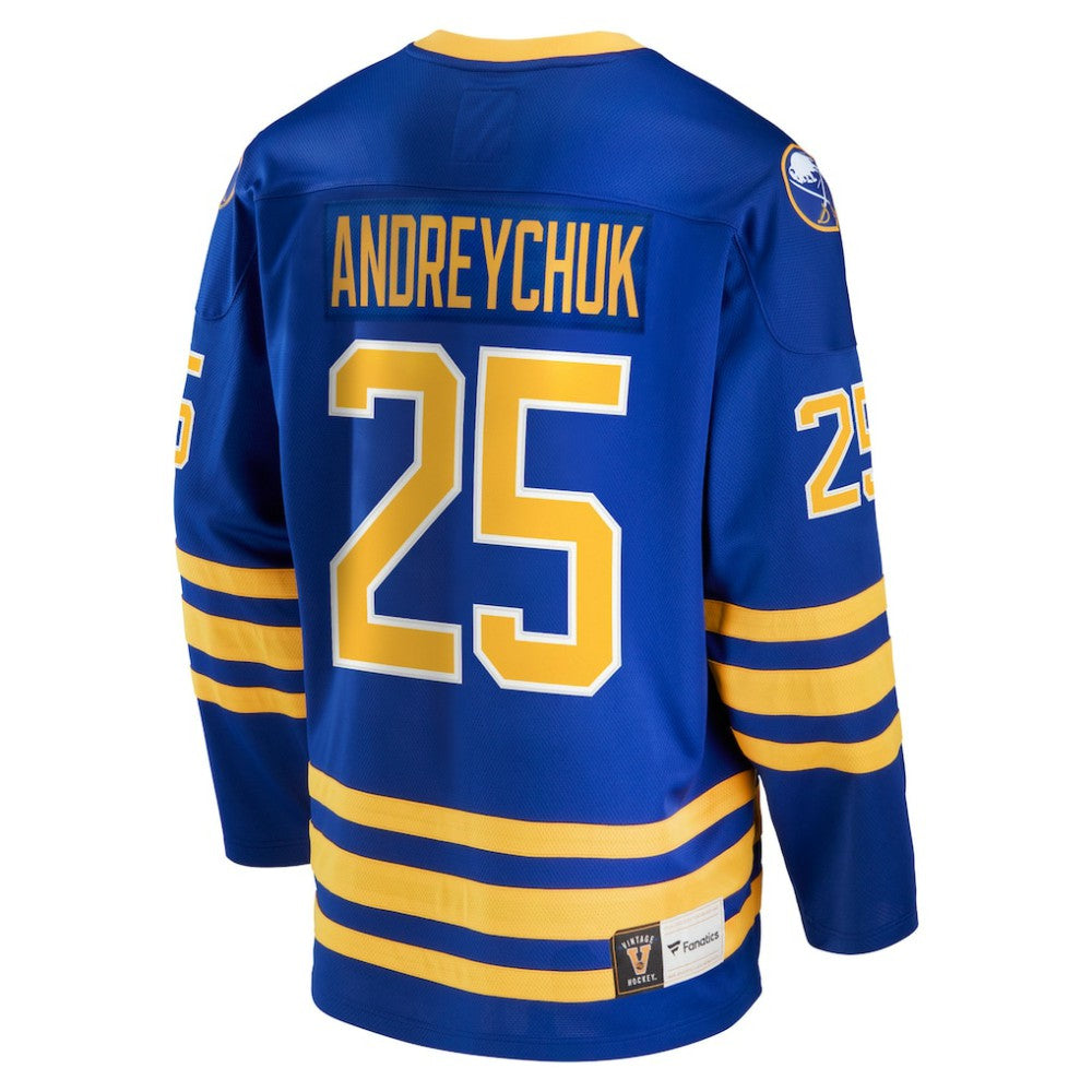 NHL Royal Dave Andreychuk Buffalo Sabres Fanatics Breakaway Retired Player Jersey