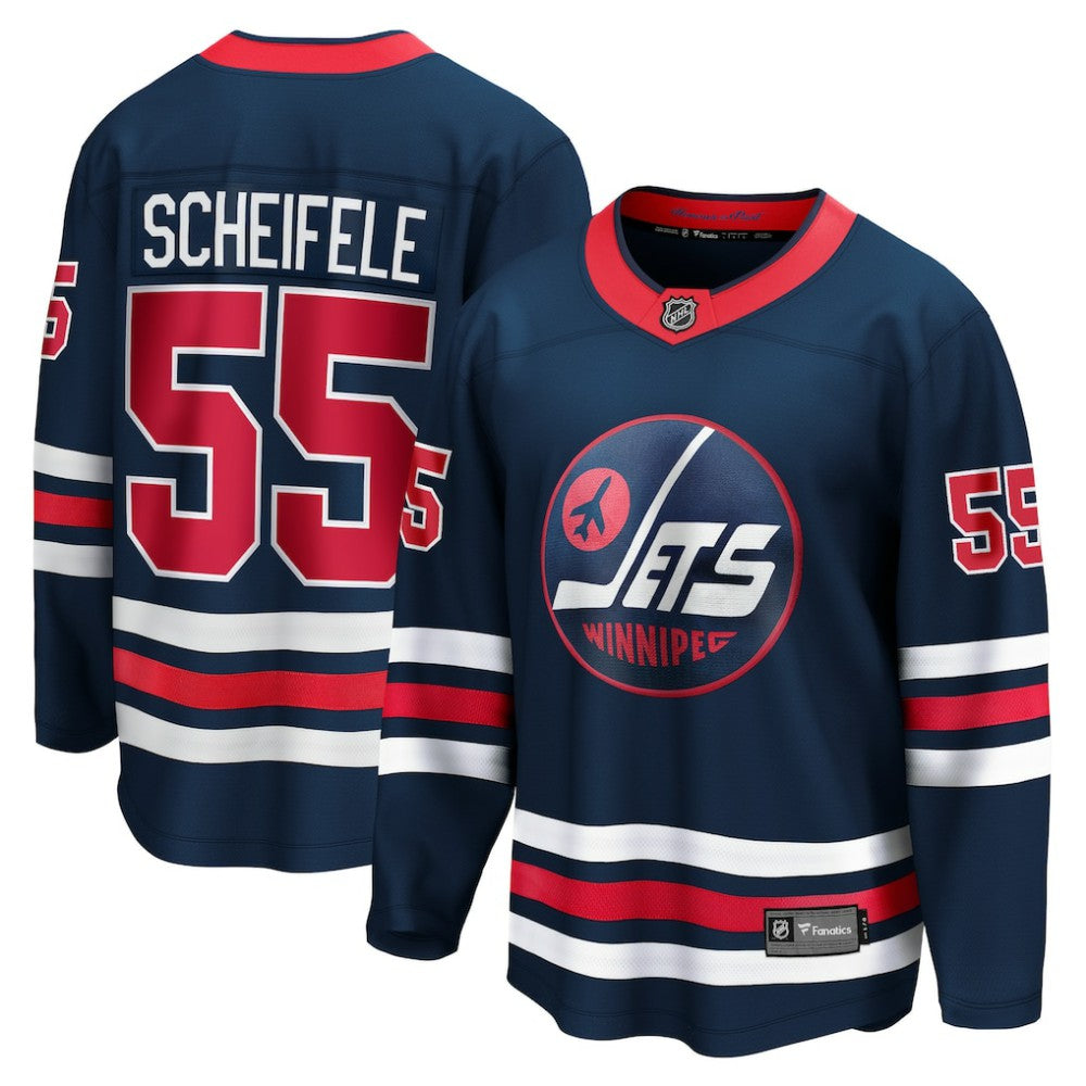 NHL Navy Mark Scheifele Winnipeg Jets Fanatics Breakaway Jersey