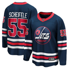 NHL Navy Mark Scheifele Winnipeg Jets Fanatics Breakaway Jersey