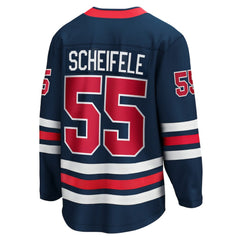 NHL Navy Mark Scheifele Winnipeg Jets Fanatics Breakaway Jersey