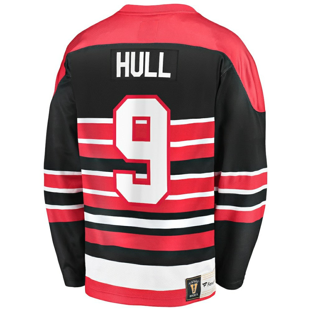 NHL Red Bobby Hull Chicago Blackhawks Fanatics Premier Breakaway Retired Player Jersey