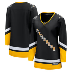 NHL Black Pittsburgh Penguins Fanatics Women's Alternate Breakaway Jersey