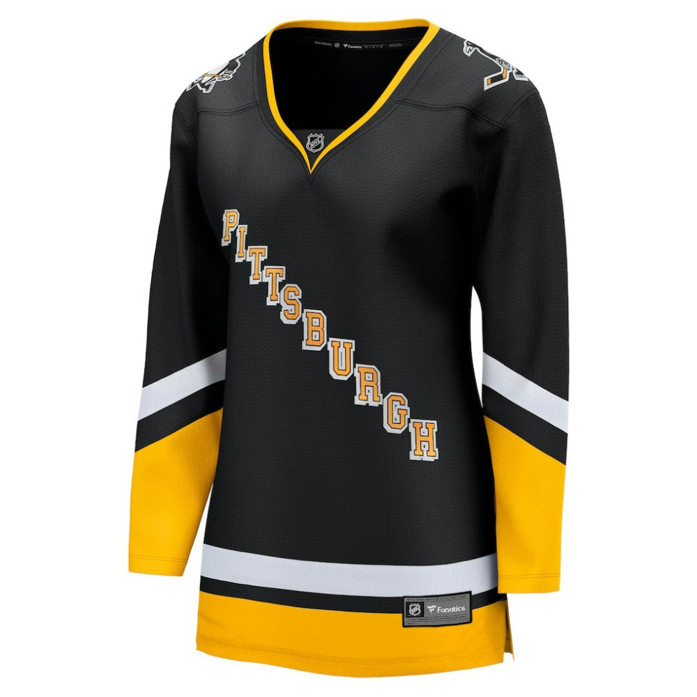 NHL Black Pittsburgh Penguins Fanatics Women's Alternate Breakaway Jersey