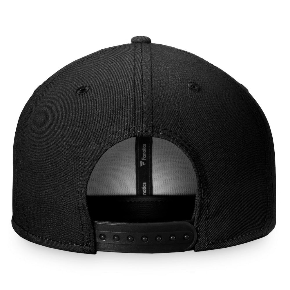 NHL Black Vegas Golden Knights Fanatics Primary Logo Snapback Hat