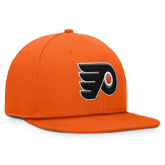 NHL Orange Philadelphia Flyers Fanatics Primary Logo Snapback Hat