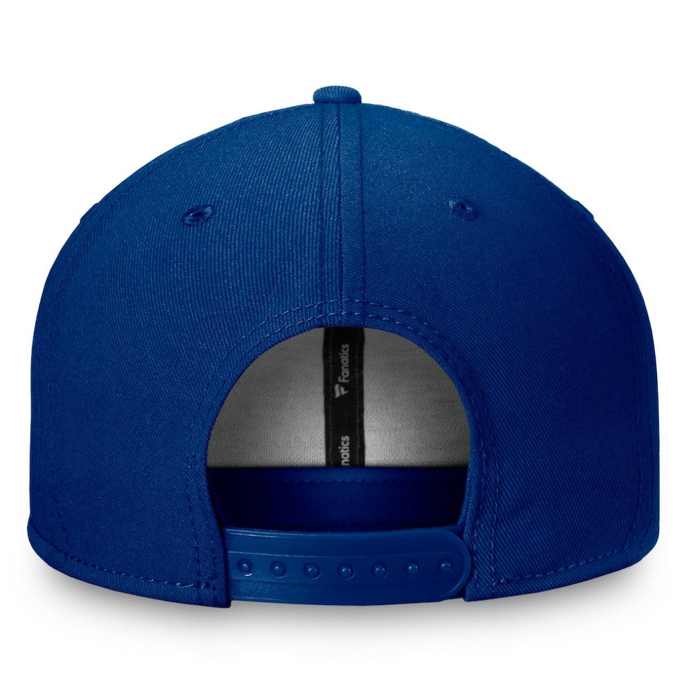 NHL Blue Vancouver Canucks Fanatics Primary Logo Snapback Hat
