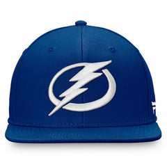 NHL Blue Tampa Bay Lightning Fanatics Primary Logo Snapback Hat