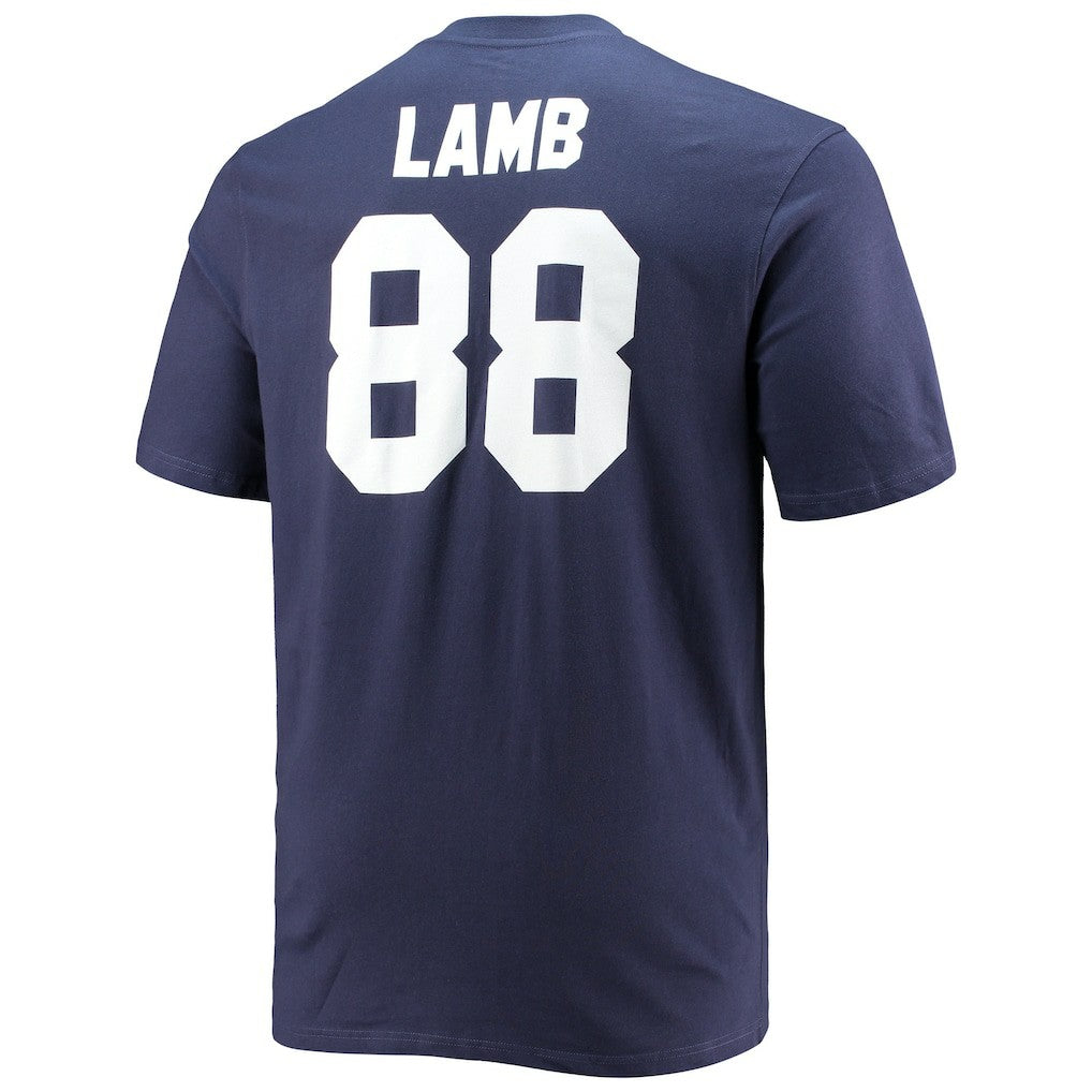 CeeDee Lamb  Big & Tall Player Name & Number T-Shirt - Dallas Cowboys