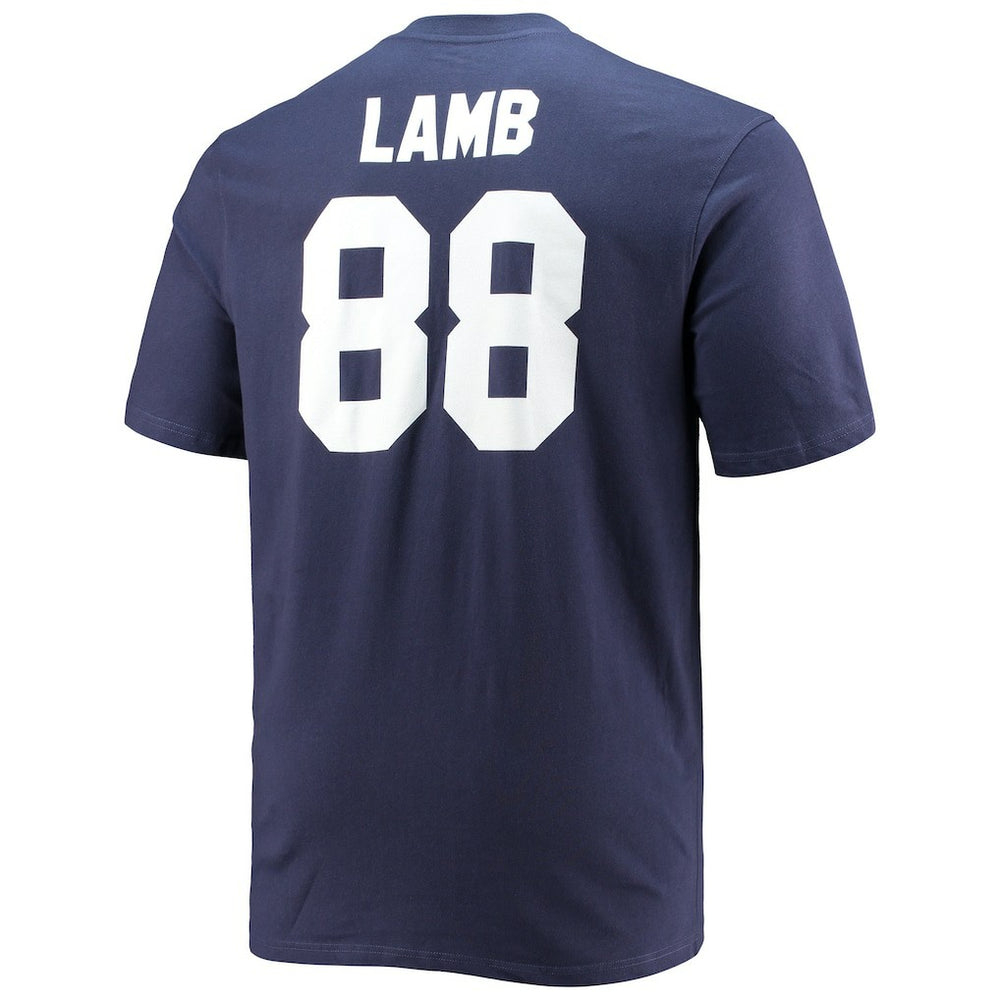 CeeDee Lamb  Big & Tall Player Name & Number T-Shirt - Dallas Cowboys
