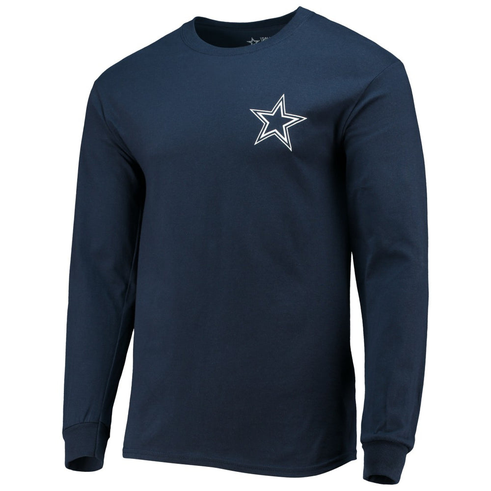 #1 Dad Long Sleeve T-Shirt - Dallas Cowboys