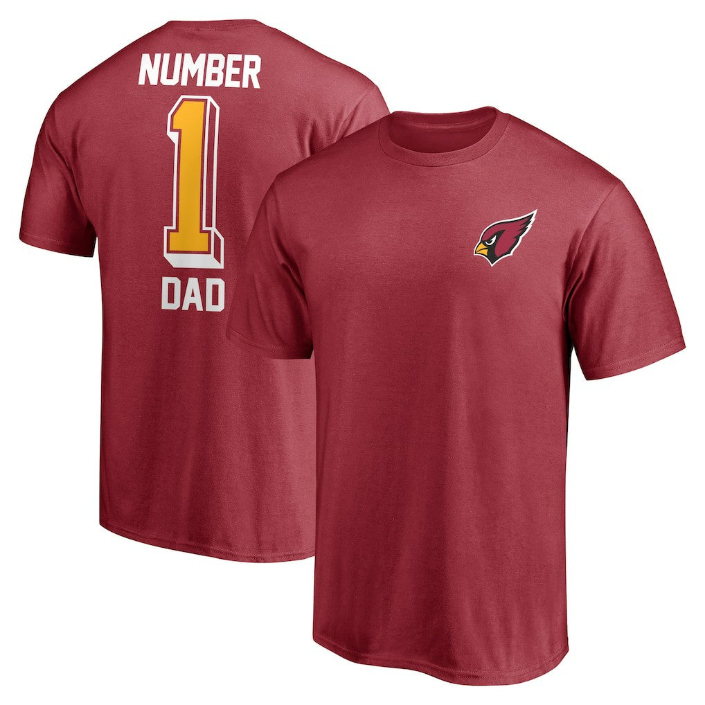 #1 Dad T-Shirt - Arizona Cardinals