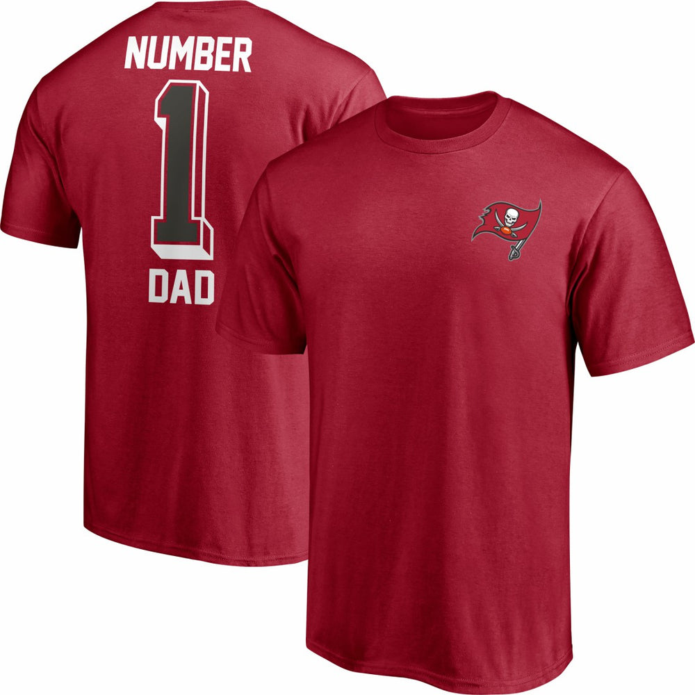 #1 Dad T-Shirt - Tampa Bay Buccaneers