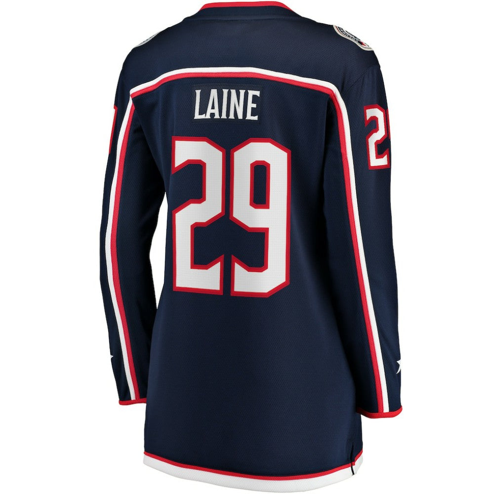 NHL Navy Patrik Laine Columbus Blue Jackets Fanatics Women's Home Breakaway Jersey