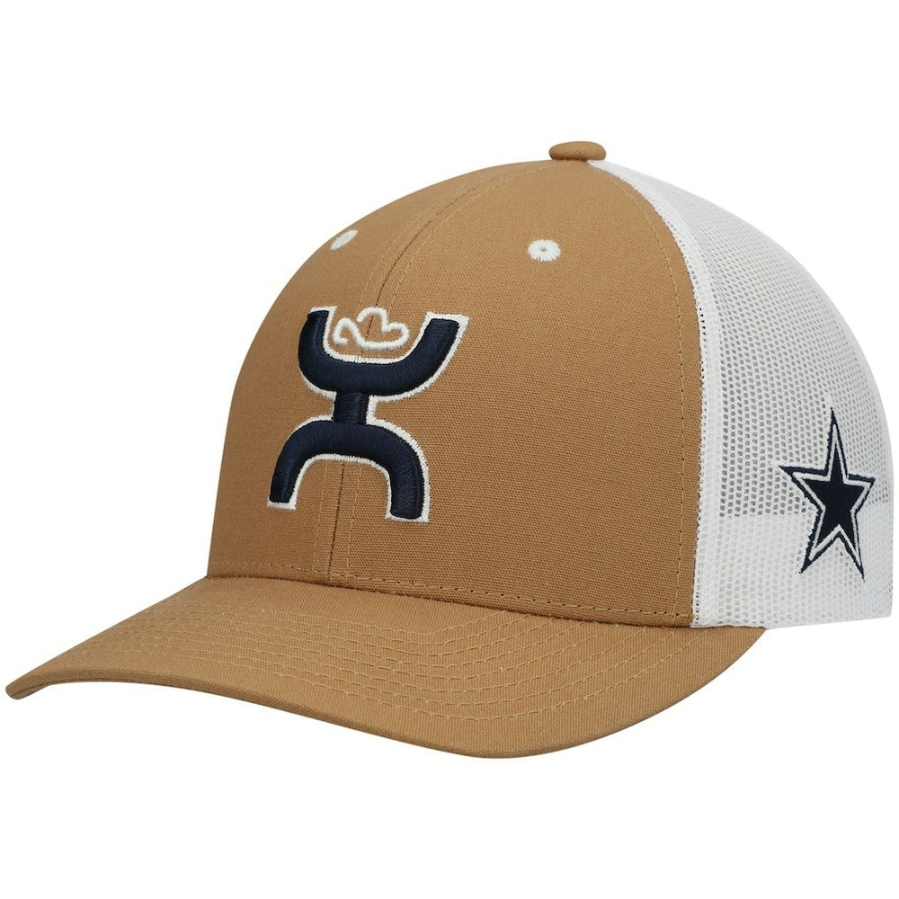 HOOey Logo Trucker Snapback Hat - Dallas Cowboys