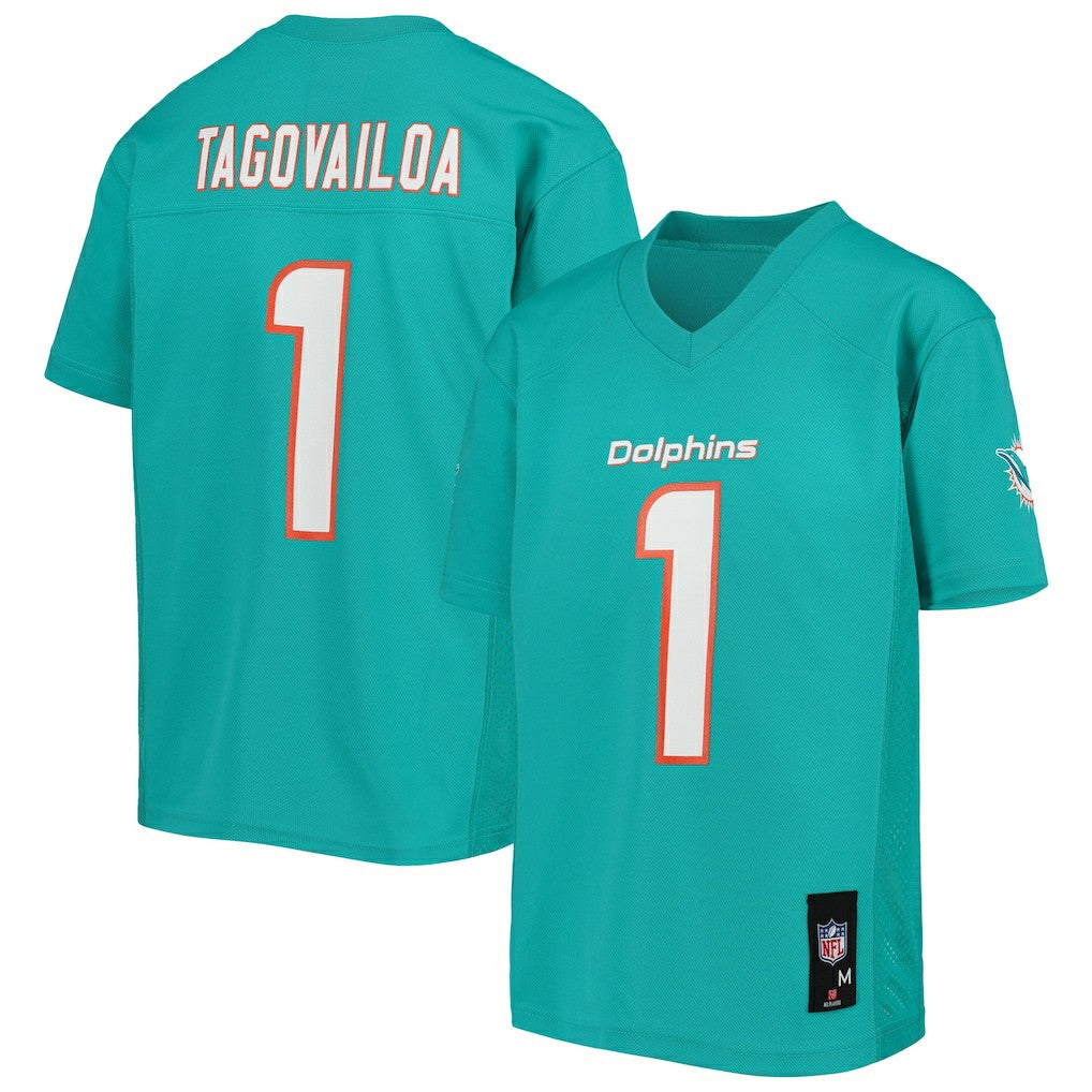 Tua Tagovailoa  Youth Replica Player Jersey - Miami Dolphins