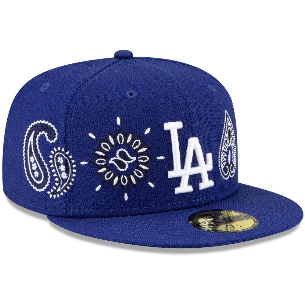 MLB Los Angeles Dodgers New Era Paisley Elements 59FIFTY Fitted Hat
