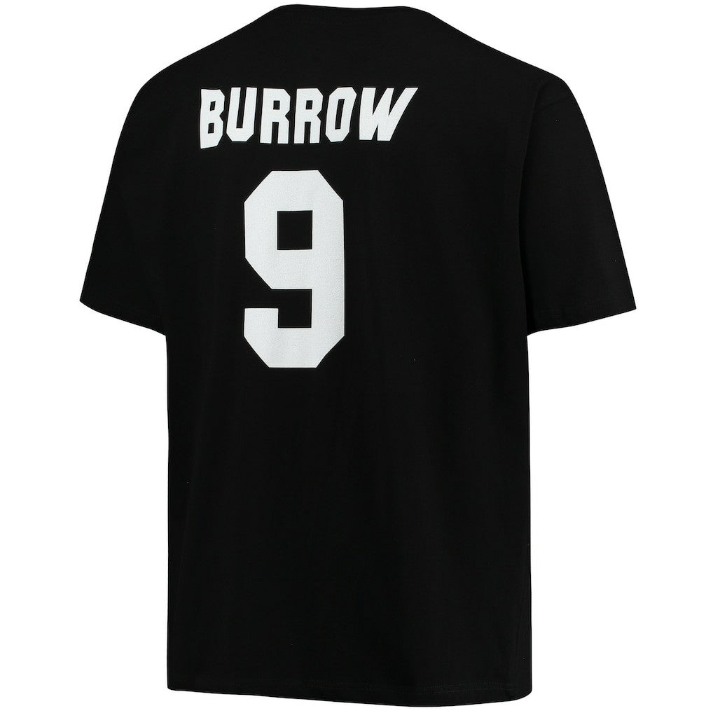 Joe Burrow  Big & Tall Player Name & Number T-Shirt - Cincinnati Bengals