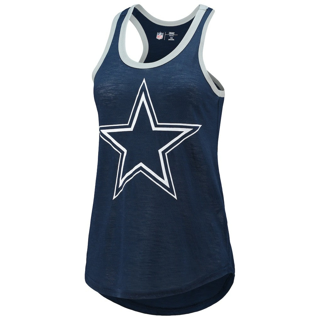G-III 4Her by Carl Banks Women's Tater Burnout Tank Top - Dallas Cowboys