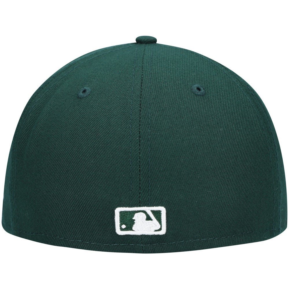 MLB Milwaukee Brewers New Era White Logo 59FIFTY Fitted Hat