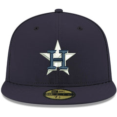 MLB Houston Astros New Era White Logo 59FIFTY Fitted Hat