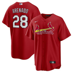 MLB Nolan Arenado St. Louis Cardinals Nike Alternate Official Replica Player Jersey