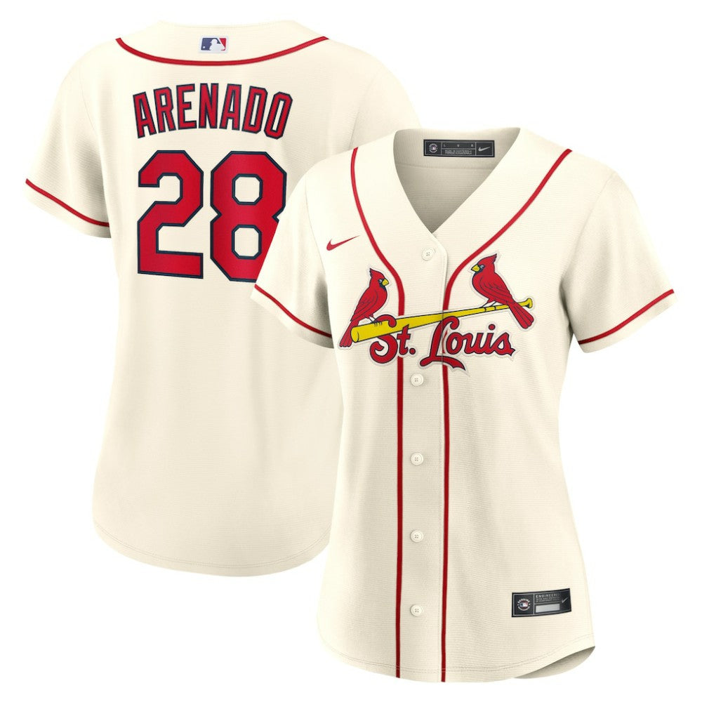 MLB Nolan Arenado St. Louis Cardinals Nike Women's Alternate Replica Player Jersey