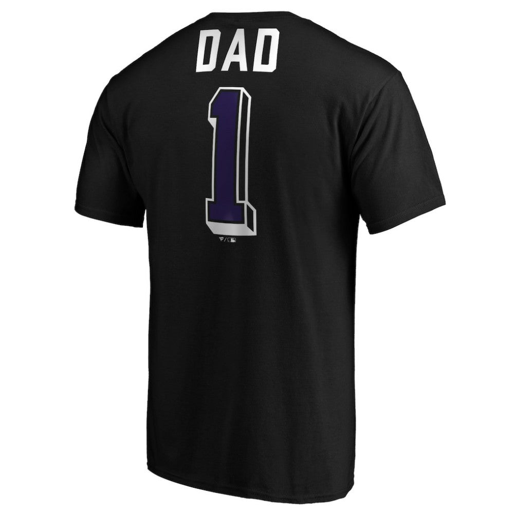 MLB Colorado Rockies Number One Dad T-Shirt