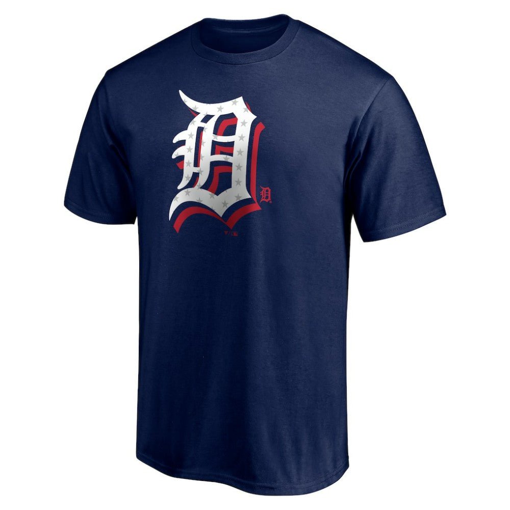 MLB Detroit Tigers Red White and Team T-Shirt