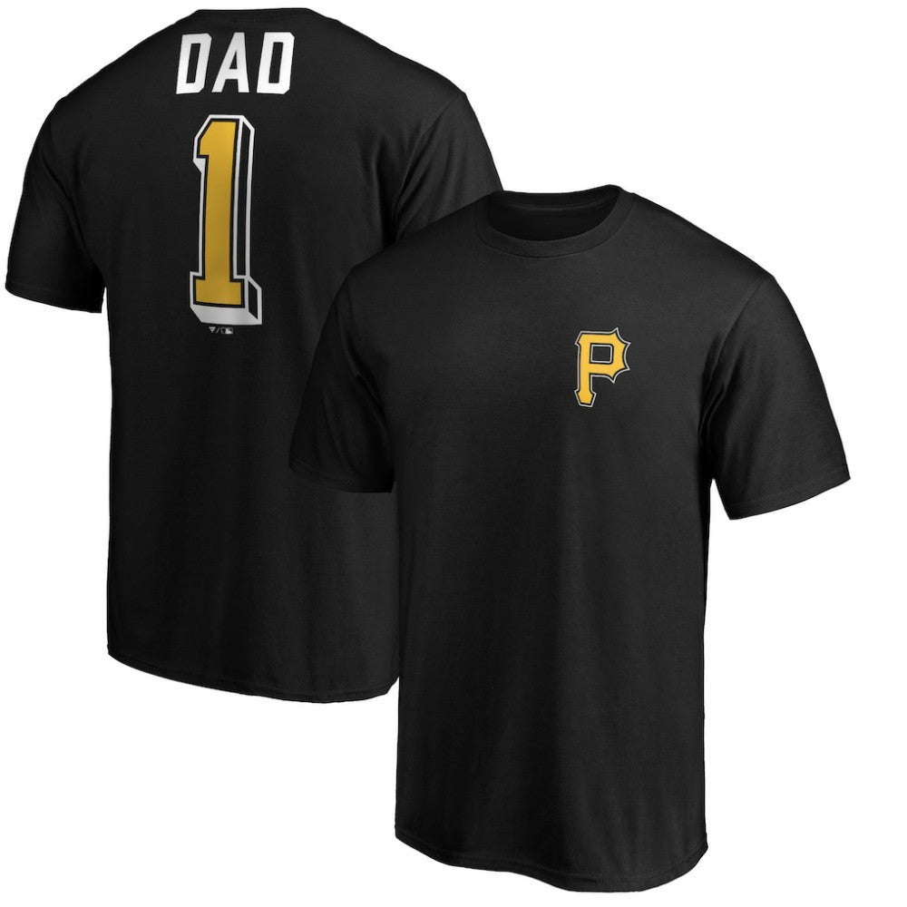 MLB Pittsburgh Pirates Number One Dad T-Shirt