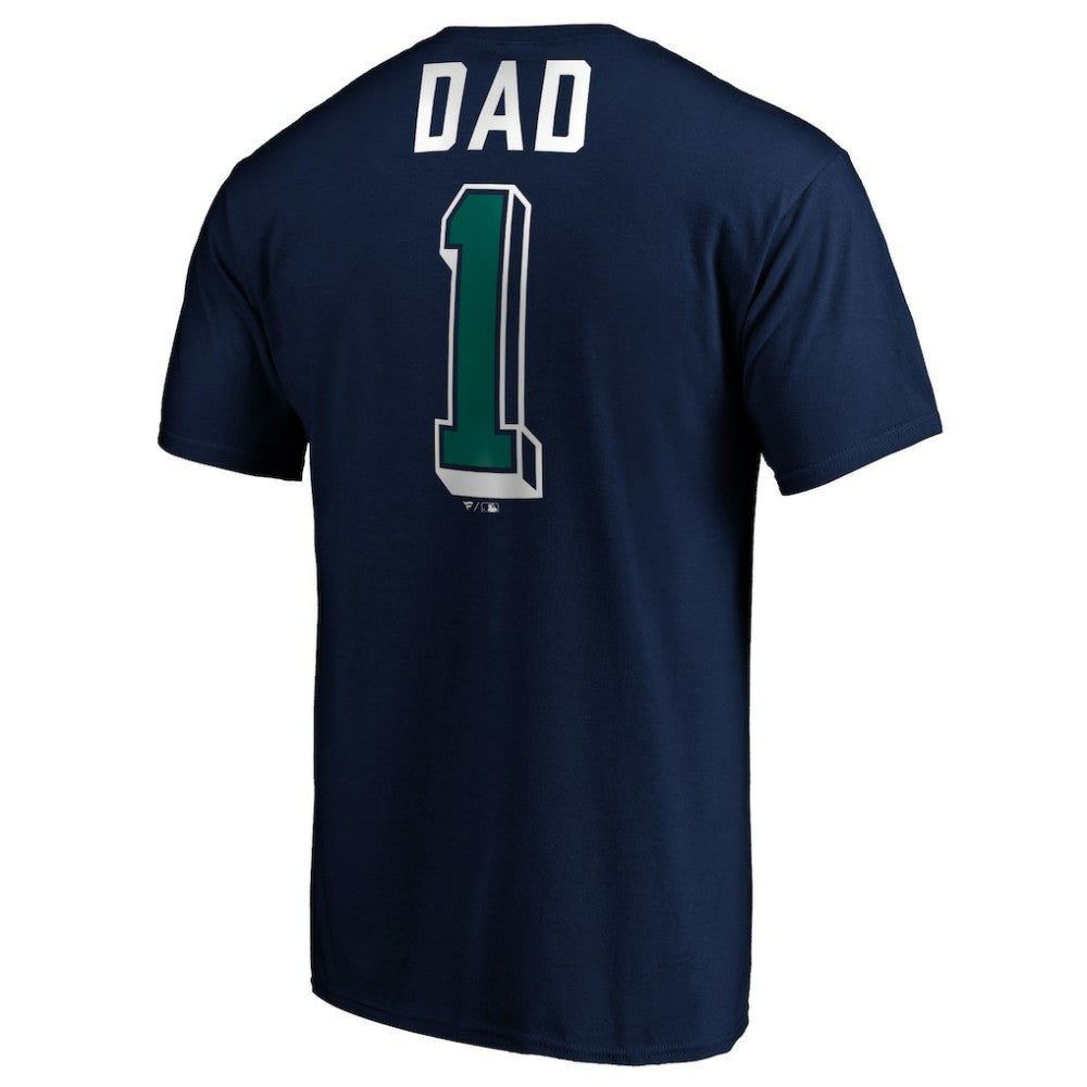 MLB Seattle Mariners Number One Dad T-Shirt