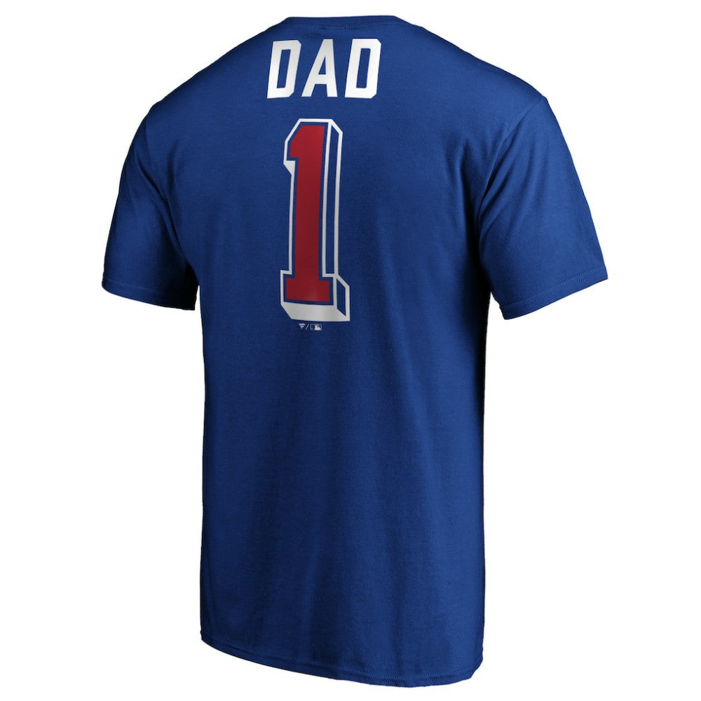MLB Texas Rangers Number One Dad T-Shirt