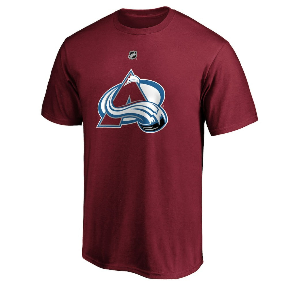 NHL Burgundy Nathan MacKinnon Colorado Avalanche Fanatics Big & Tall Name & Number T-Shirt