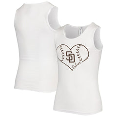 MLB San Diego Padres Soft as a Grape Girls Youth Team Tank Top