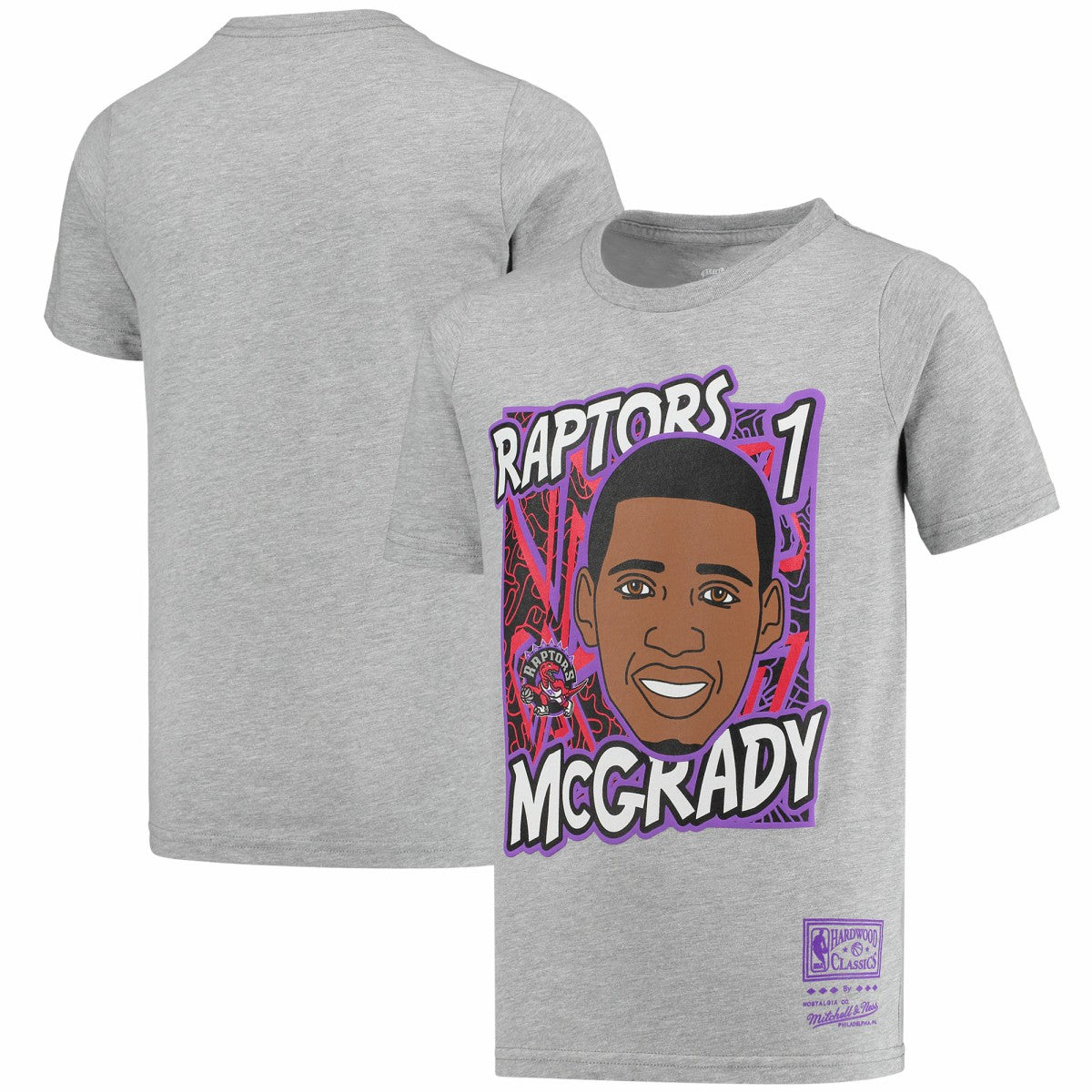 NBA Tracy McGrady Toronto Raptors Youth Hardwood Classics King of the Court Player T-Shirt