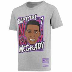 NBA Tracy McGrady Toronto Raptors Youth Hardwood Classics King of the Court Player T-Shirt