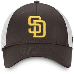 MLB San Diego Padres Fanatics Team Core Unstructured Trucker Adjustable Hat