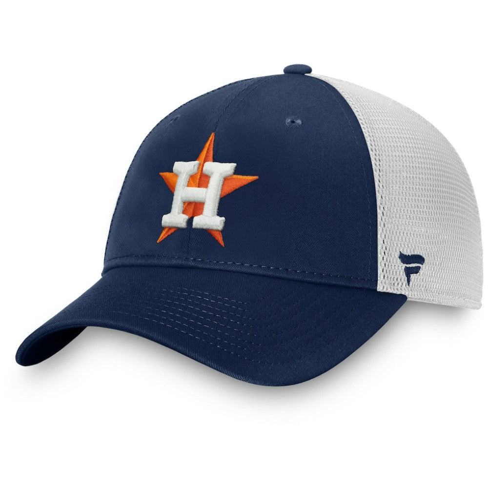 MLB Houston Astros Fanatics Team Core Unstructured Trucker Adjustable Hat