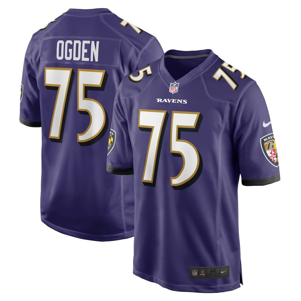 Jonathan Ogden  Retired Player Game Jersey - Baltimore Ravens