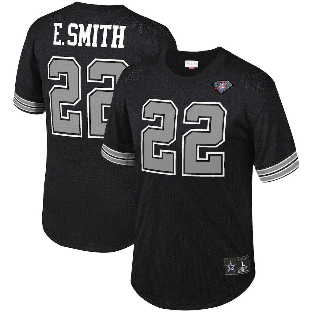 Emmitt Smith  Retired Player Name & Number Mesh Top - Dallas Cowboys