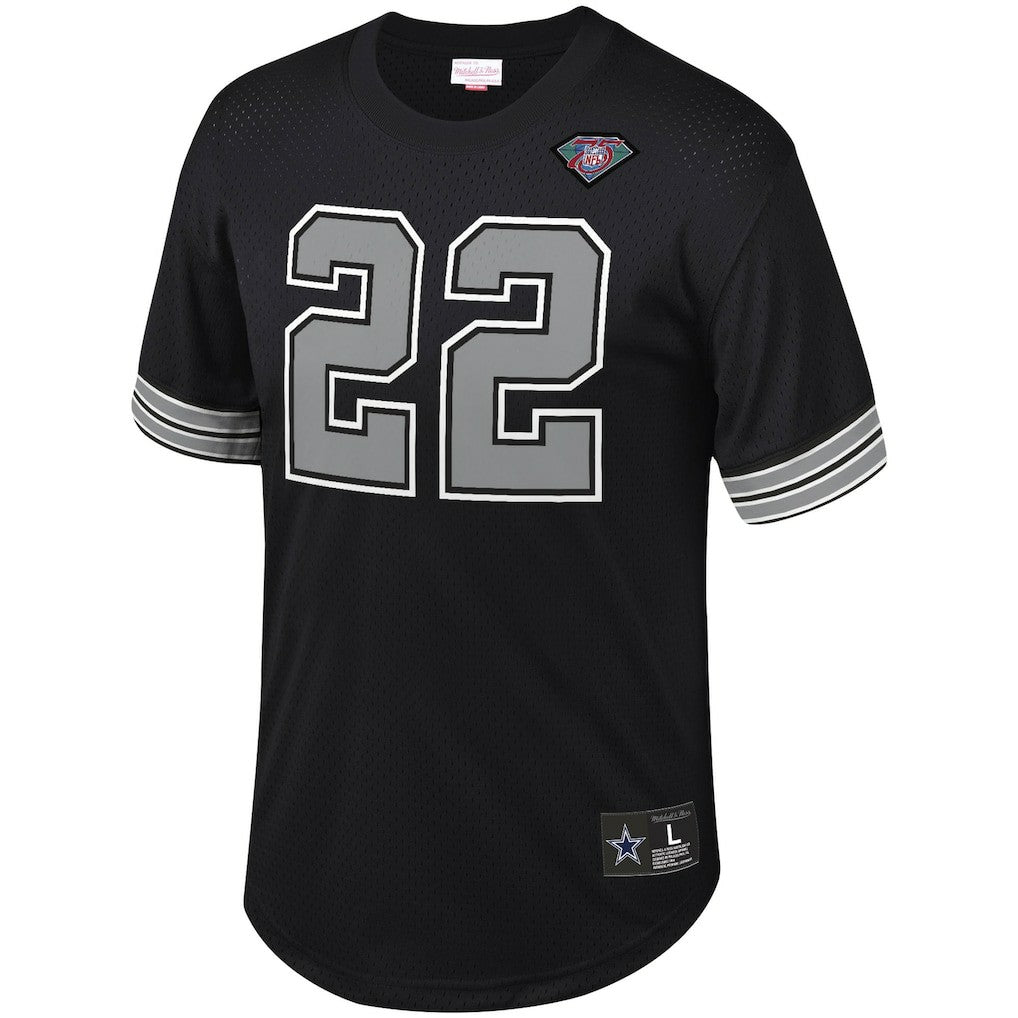 Emmitt Smith  Retired Player Name & Number Mesh Top - Dallas Cowboys