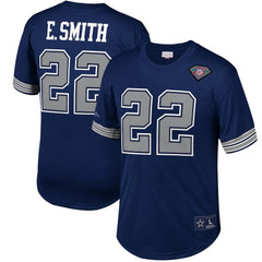 Emmitt Smith  Retired Player Name & Number Mesh Top - Dallas Cowboys
