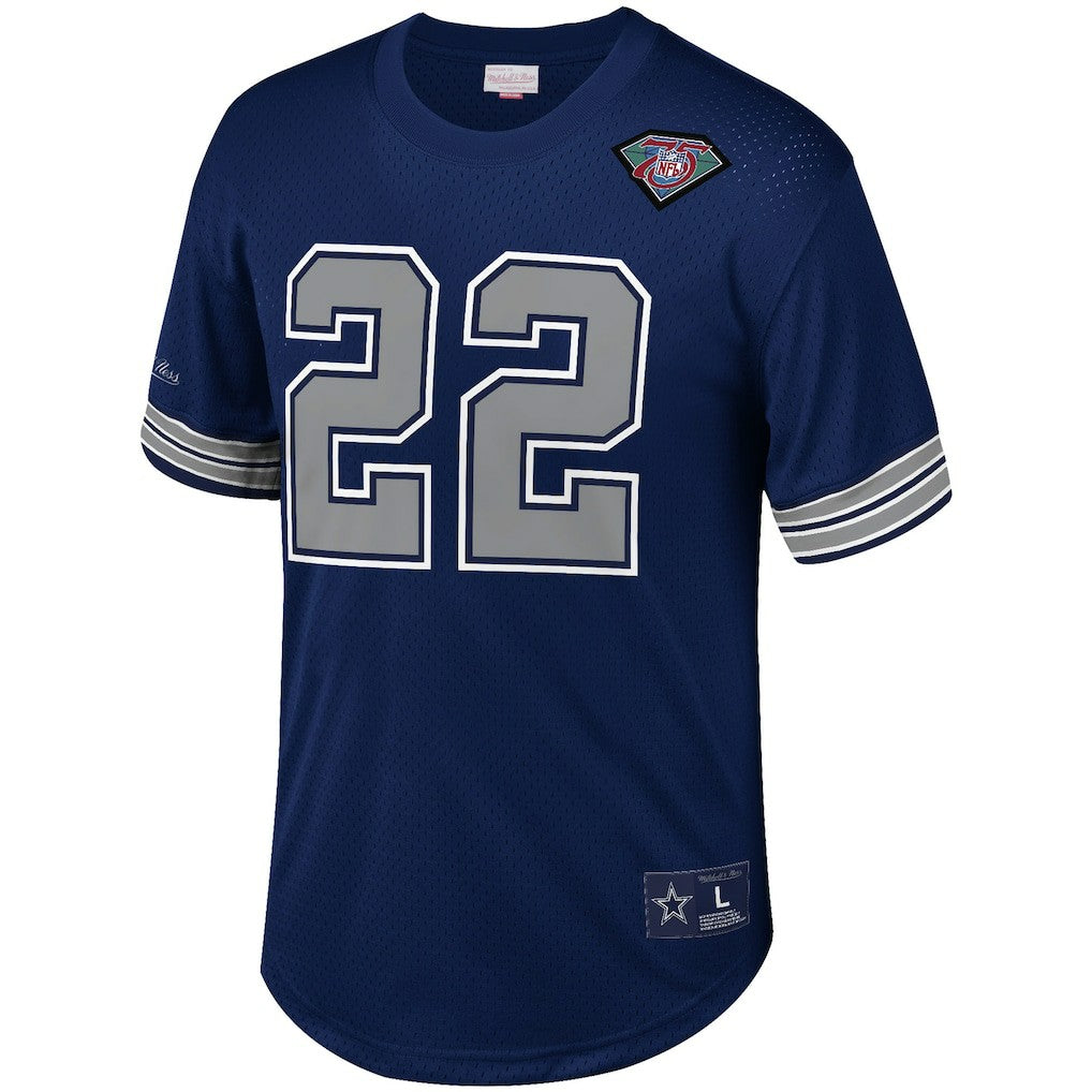 Emmitt Smith  Retired Player Name & Number Mesh Top - Dallas Cowboys