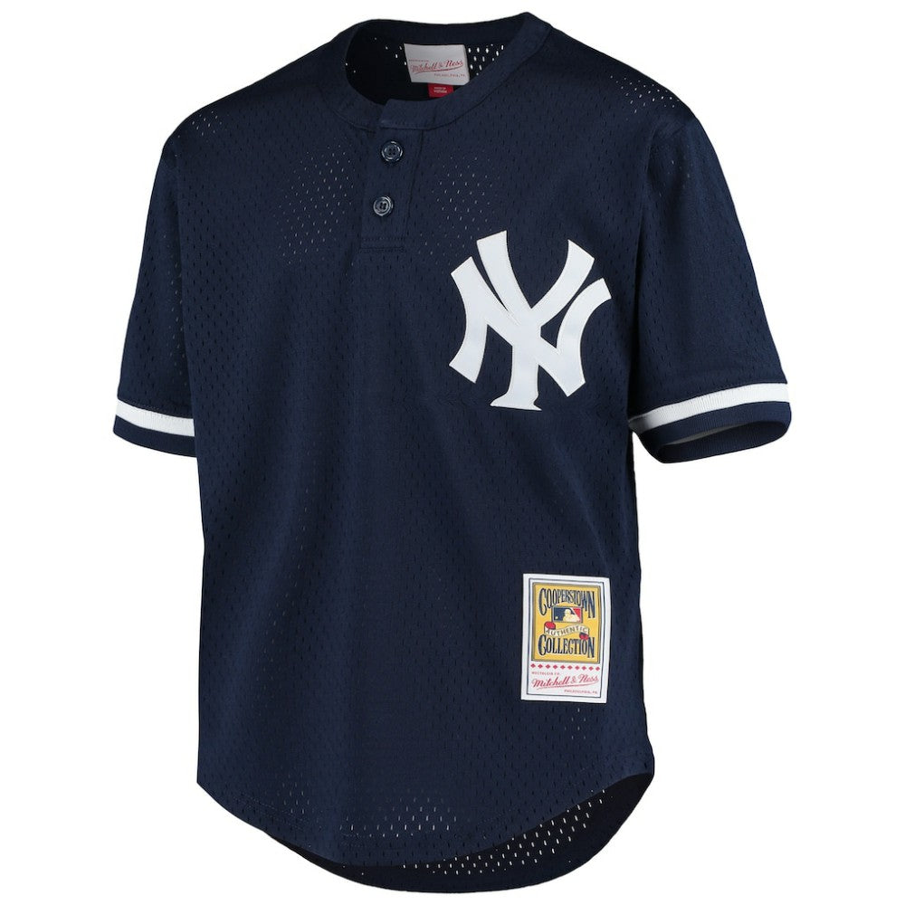 MLB Derek Jeter New York Yankees Mitchell & Ness Youth Cooperstown Collection Mesh Batting Practice Jersey